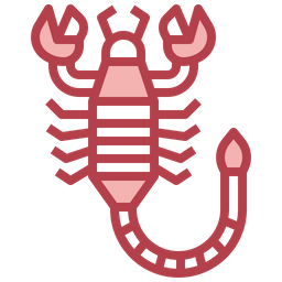 Scorpion Icon - Download in Dualtone Style