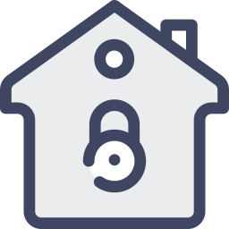 Secure House Icon