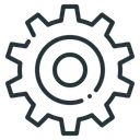 Setting Gear Cogwheel Icon