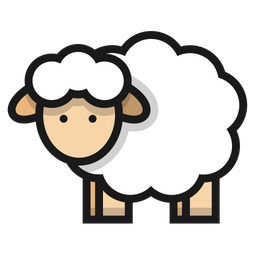 Sheep Icon Of Colored Outline Style Available In Svg Png Eps Ai Icon Fonts