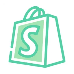 Shopify Icon - Download in Flat Style