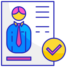 Shortlisted employee Icon