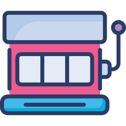 Slot Machine Icon Of Colored Outline Style Available In Svg Png Eps Ai Icon Fonts