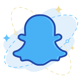 Free Snapchat Logo Icon Of Colored Outline Style Available In Svg Png Eps Ai Icon Fonts