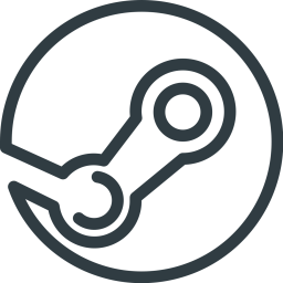 Steam Logo Icon Download In Line Style