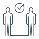 Social Distance Icon