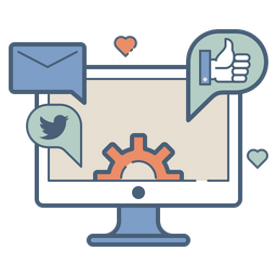 Social, Media, Profile, Building, Advertising, Management, Marketing Icon png