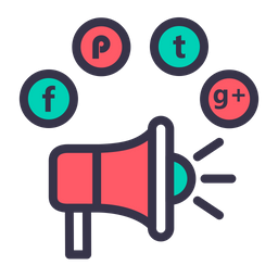 Socialmedia advertising digitalmarketing branding facebook twitter 21 Icon