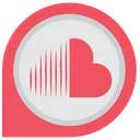 Soundcloud Application Social Icon