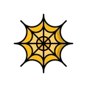 Spider Web Scary Cobweb Icon