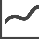 Spline Chart Icon