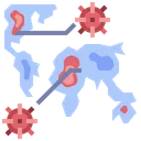 Spreading Virus Outbreak Virus Outbreak Icon