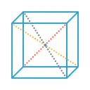 Square Science Cube Icon