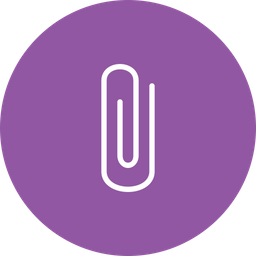 Stationary Icon - Download in Line Style