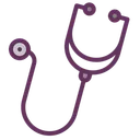 Stethoscope Heart Doctor Icon