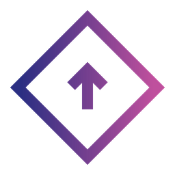Straight traffic sign Icon png