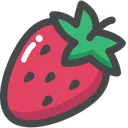 Strawberry Fruit Vitamin Icon