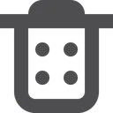 Stroke Trash Icon