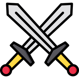 Sword Icon Of Colored Outline Style Available In Svg Png Eps Ai Icon Fonts