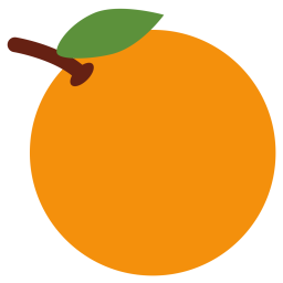 Tangerine Emoji Icon Of Flat Style Available In Svg Png Eps Ai Icon Fonts