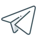 Telegram Airplane Air Icon