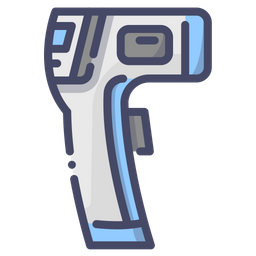 Download Thermo Gun Icon Of Colored Outline Style Available In Svg Png Eps Ai Icon Fonts PSD Mockup Templates