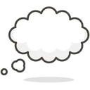 Thinking Cloud Thought Icon