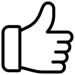 Thumbs Up Icon Of Line Style Available In Svg Png Eps Ai Icon Fonts