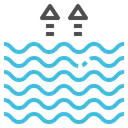 Tide Flood Sea Icon