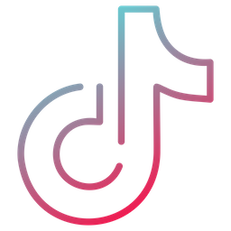 Free Tiktok Gradient Logo Icon Available In Svg Png Eps Ai Icon Fonts