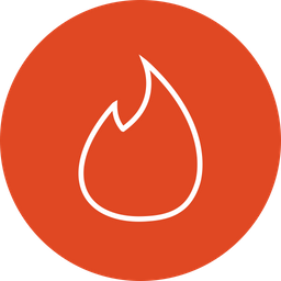 Tinder Logo Icon Download In Rounded Style
