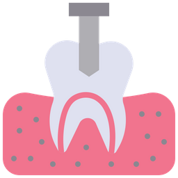 Tooth implant Icon