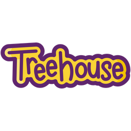 Treehouse Logo Icon - Download in Colored Outline Style