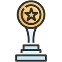 Trophy Winner Prize Icon