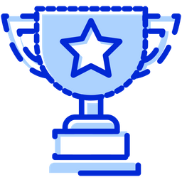 Trophy Icon Download In Colored Outline Style
