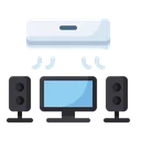 Tv Ac Appliances Icon