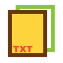 Txt Ile Format Icon