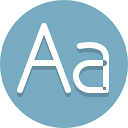 typography icon of flat style available in svg png eps ai icon fonts available in svg png eps ai icon fonts