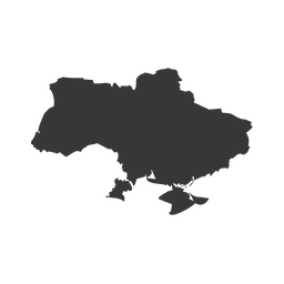 Ukraine Icon - Download in Glyph Style