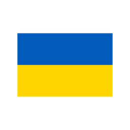 Ukraine Flag Icon - Download in Flat Style