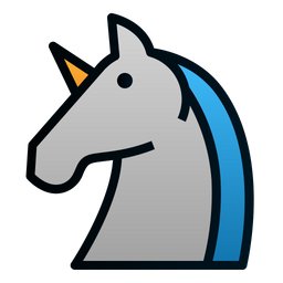 Download Unicorn Icon Of Colored Outline Style Available In Svg Png Eps Ai Icon Fonts 3D SVG Files Ideas | SVG, Paper Crafts, SVG File
