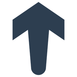 Up Arrow Icon Of Flat Style Available In Svg Png Eps Ai