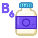 Icon Tablets Jar Vitamin B Medicne Health Icon