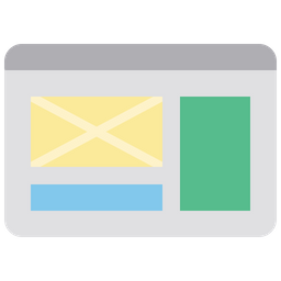 Web layout Icon