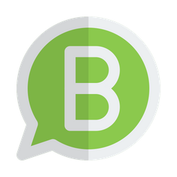 Whatsapp business Logo Icon - Download in Flat Style