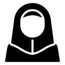 Woman Moslem Avatar Arabic Icon
