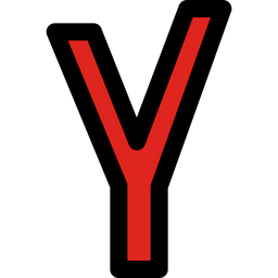 Yandex International Logo Icon - Download in Colored Outline Style