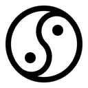 Yin Yang Balance Ying Yang Icon