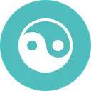 Yin Yang Taoism Daoism Icon