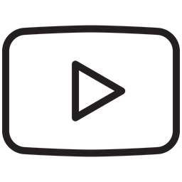 Youtube Icon Download In Line Style